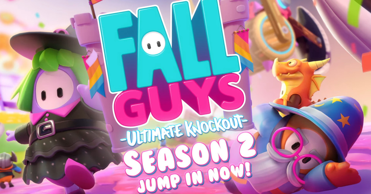 Fall Guys Season 2 is out now with new medieval games and costumes