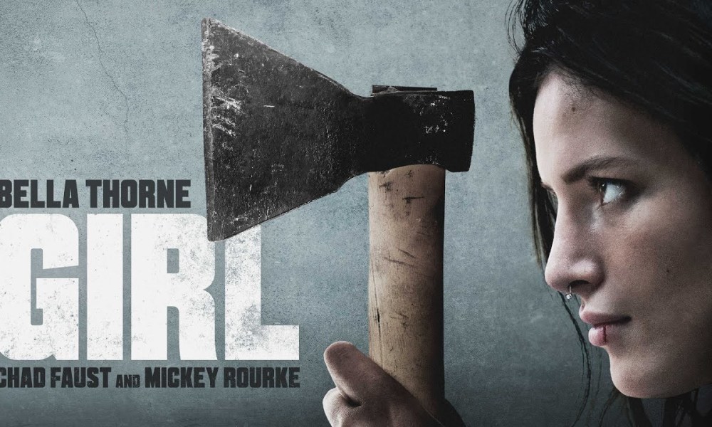 ‘Girl’ Trailer: Bella Thorne Grabs a Hatchet and Goes After Mickey Rourke [Video]