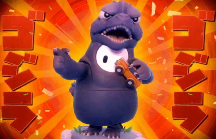 Godzilla Stomps Into ‘Fall Guys’ Next Week!