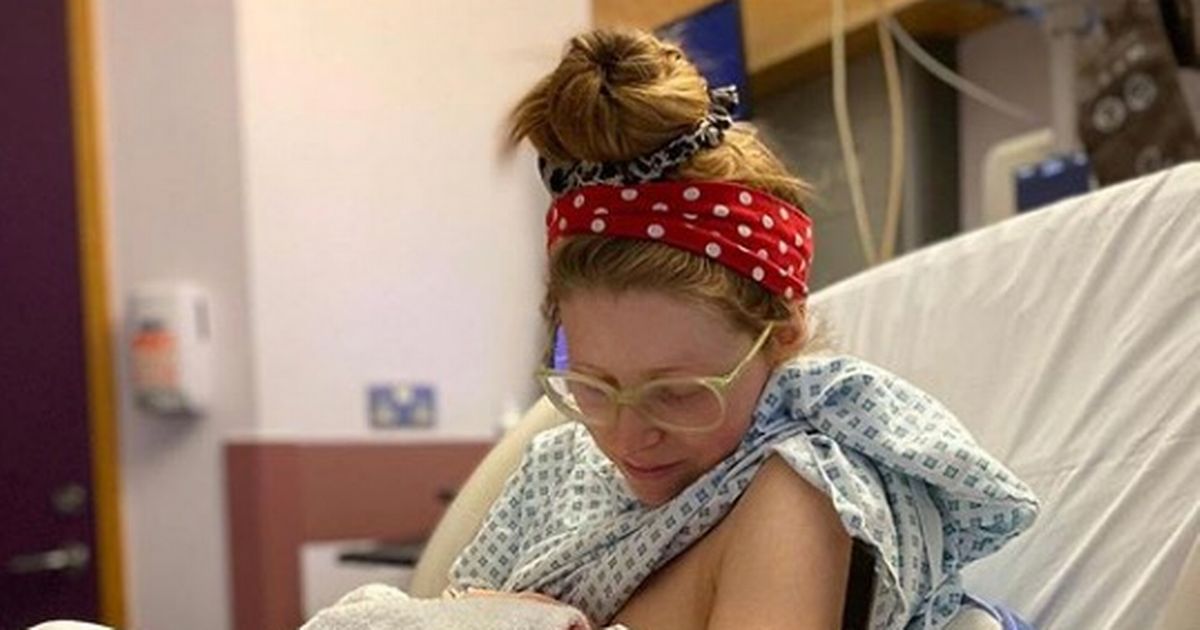 Harry Potter star Jessie Cave welcomes baby boy after ‘extreme’ birth