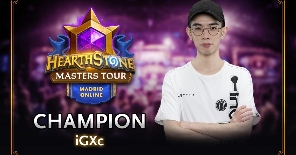 Hearthstone Masters Tour Online Crowns A Madrid Champion