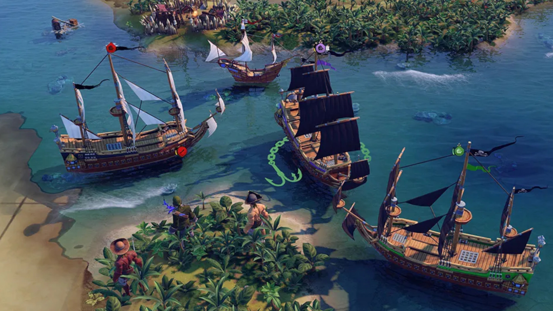 Here’s everything you need to know about the Civilization 6 Pirates scenario