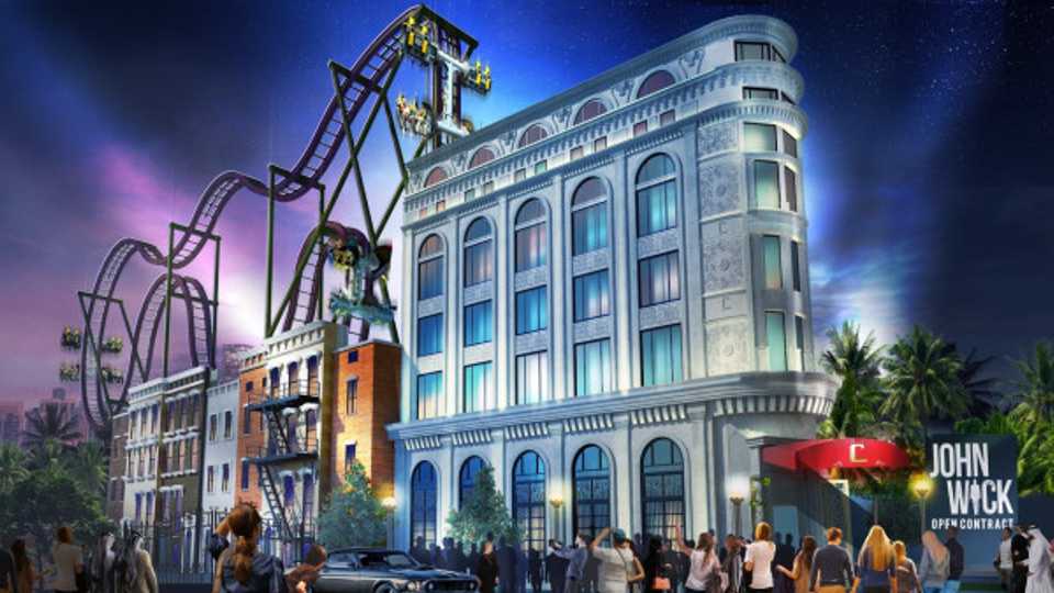 John Wick Roller Coaster Opens In Dubai