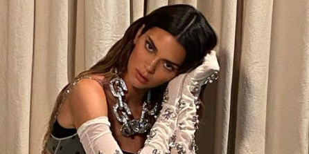 Kendall Jenner Brings Quarantine Fashion to a New Level With this Sheer Givenchy Dress