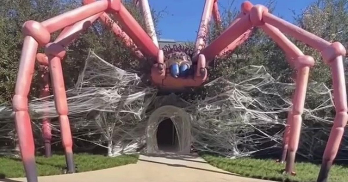 Kim Kardashian’s ‘living nightmare’ as she transforms mansion into giant spider den