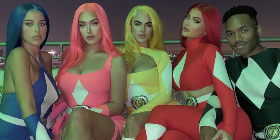 Kylie Jenner and Her Friends Dressed Up as Sexy Power Rangers for Halloween 2020