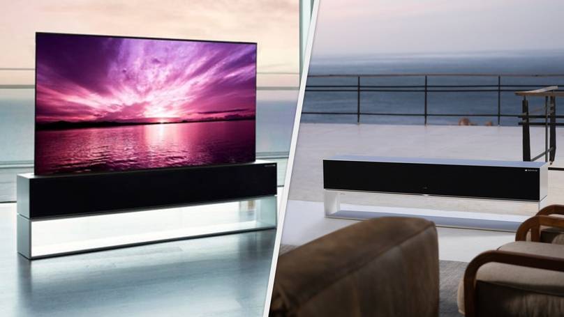 LG’s Rollable TV Is On Sale, Will Only Set You Back ,000