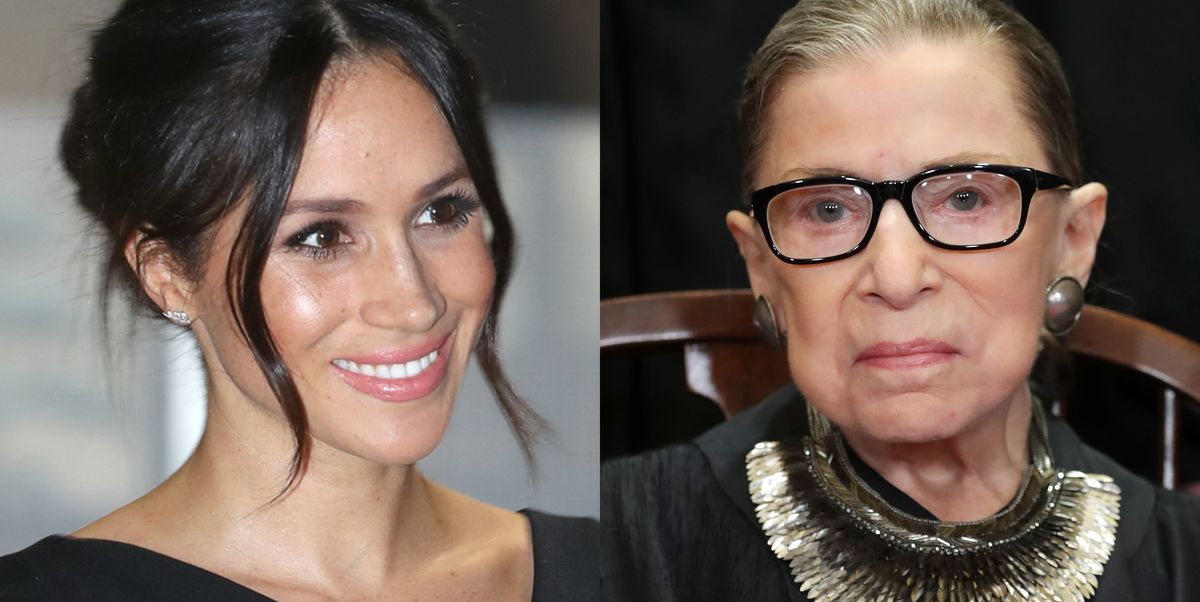 Meghan Markle Honors Ruth Bader Ginsburg with Her Outfit During Podcast Appearance
