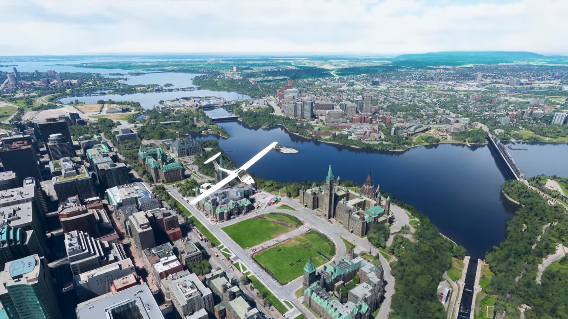 New Microsoft Flight Simulator clip shows us North America in glorious 4K