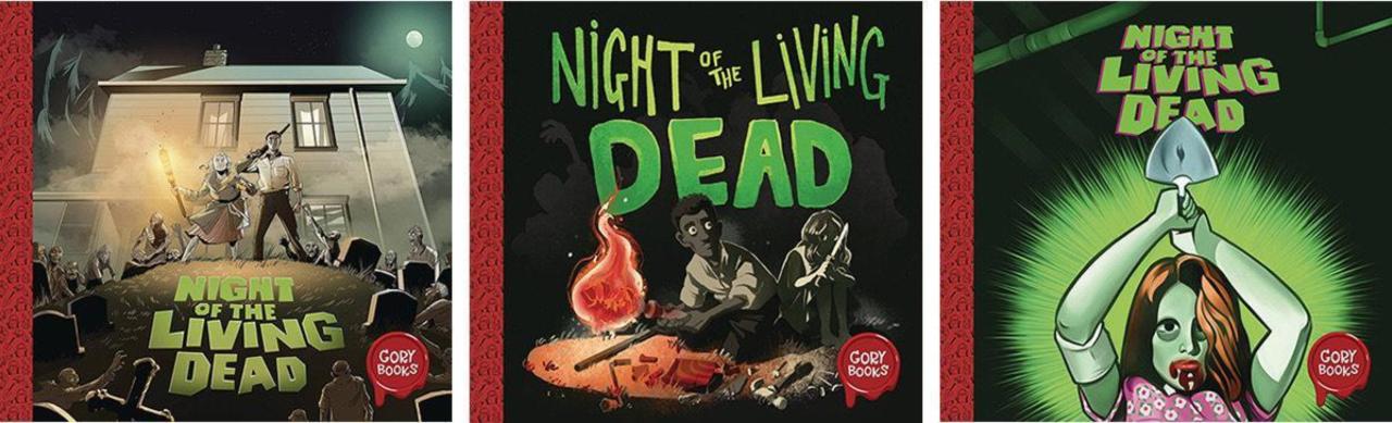 Night of the Living Dead: Check Out This First Look at the New “Gory Books” Release