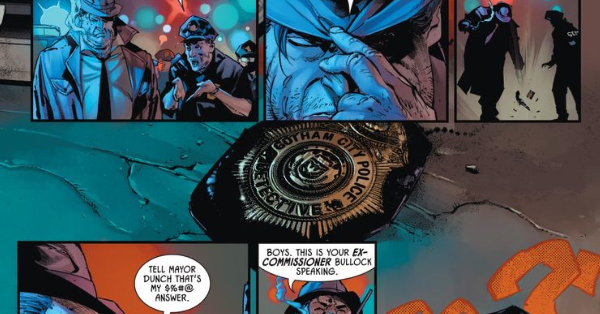 No More Commissioner Harvey Bullock in Batman #100