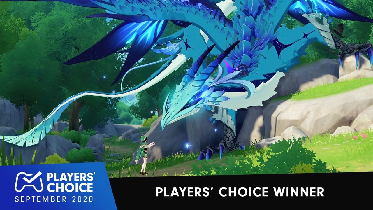 Players’ Choice: Genshin Impact voted September’s best new game