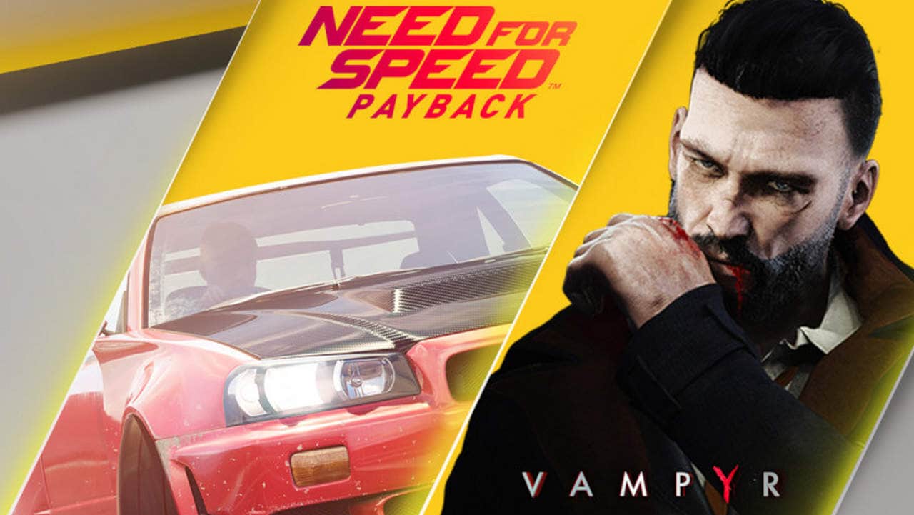 PlayStation Plus announces Need for Speed: Payback, Vampyr as free games for October