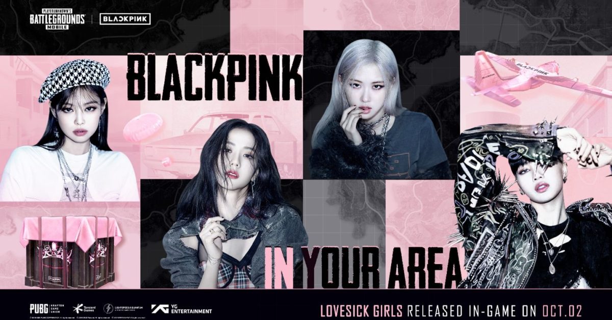 PUBG Mobile Announces Collaboration With K-Pop Group Blackpink