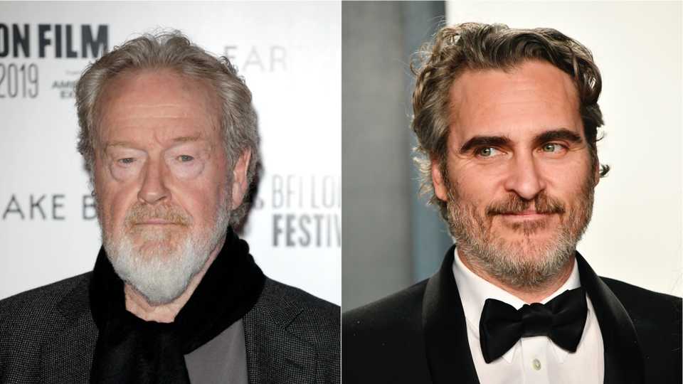 Ridley Scott Directing Joaquin Phoenix In Napoleon Film Kitbag
