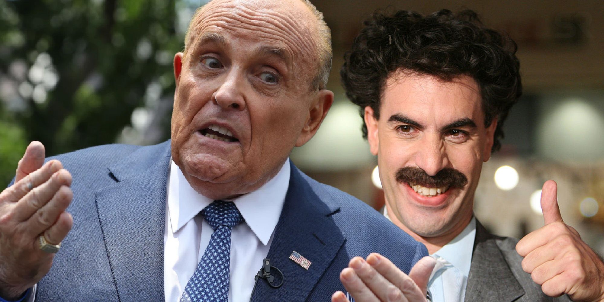 Sacha Baron Cohen Debunks Rumors Borat 2 Rudy Giuliani Scene Was Faked