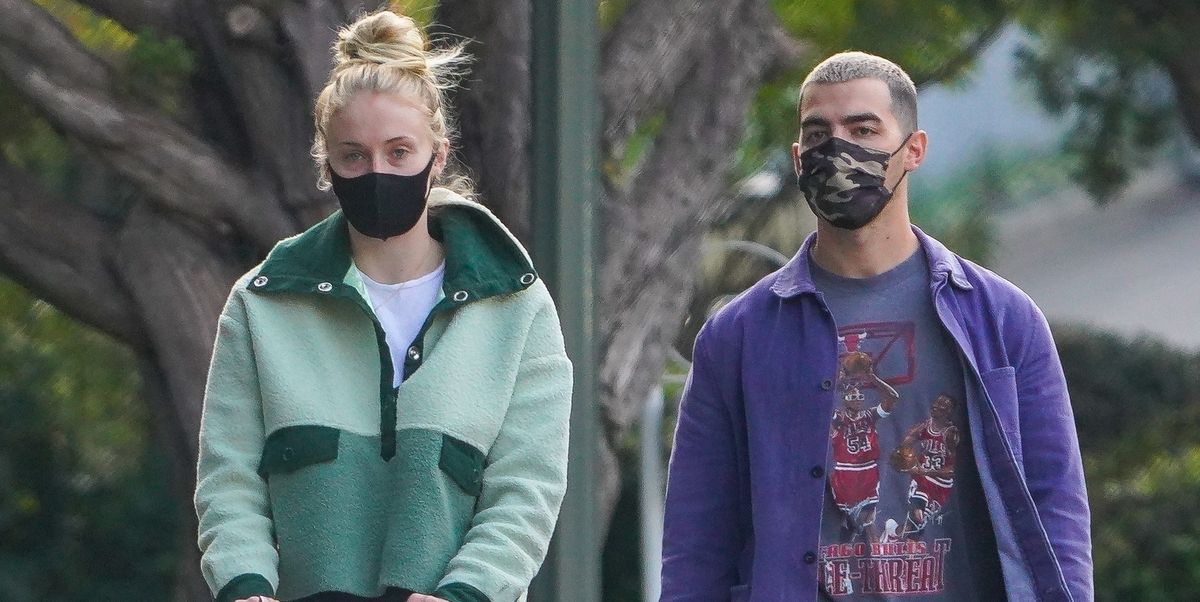 Sophie Turner and Joe Jonas Go for a Stroll with Baby Willa in Cozy, Colorful Fall Looks