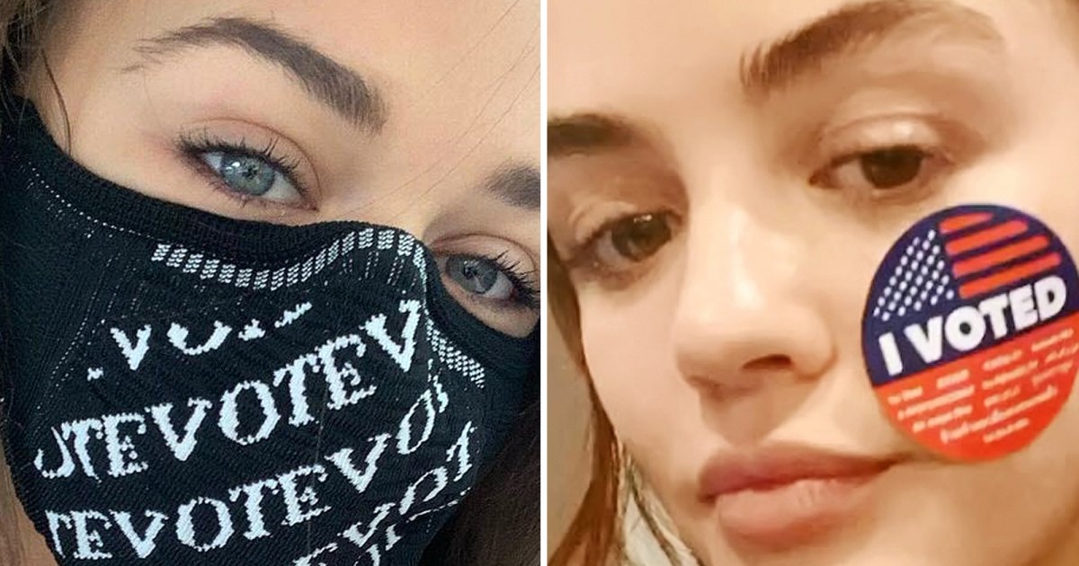 Stars Voting in Elections: See Lucy Hale, Joey King and More Celebrities’ Photos