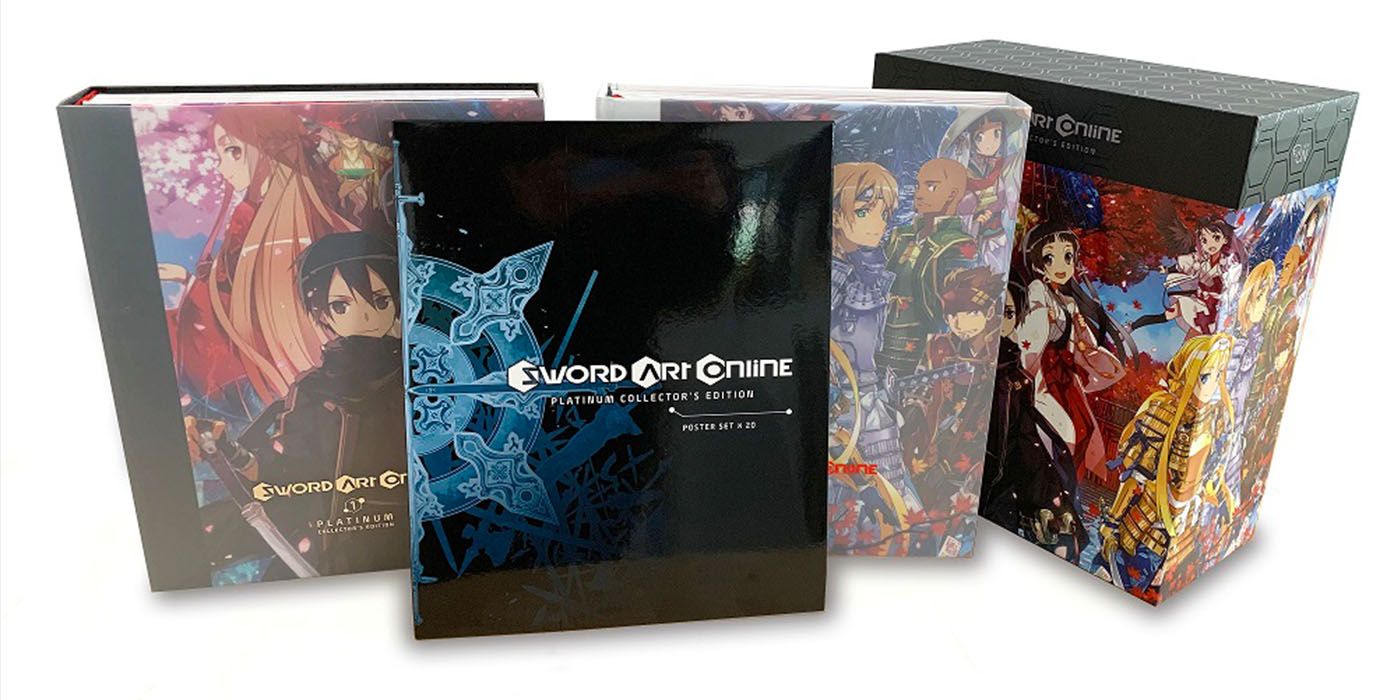 Sword Art Online Platinum Collector’s Edition Announced by Yen Press