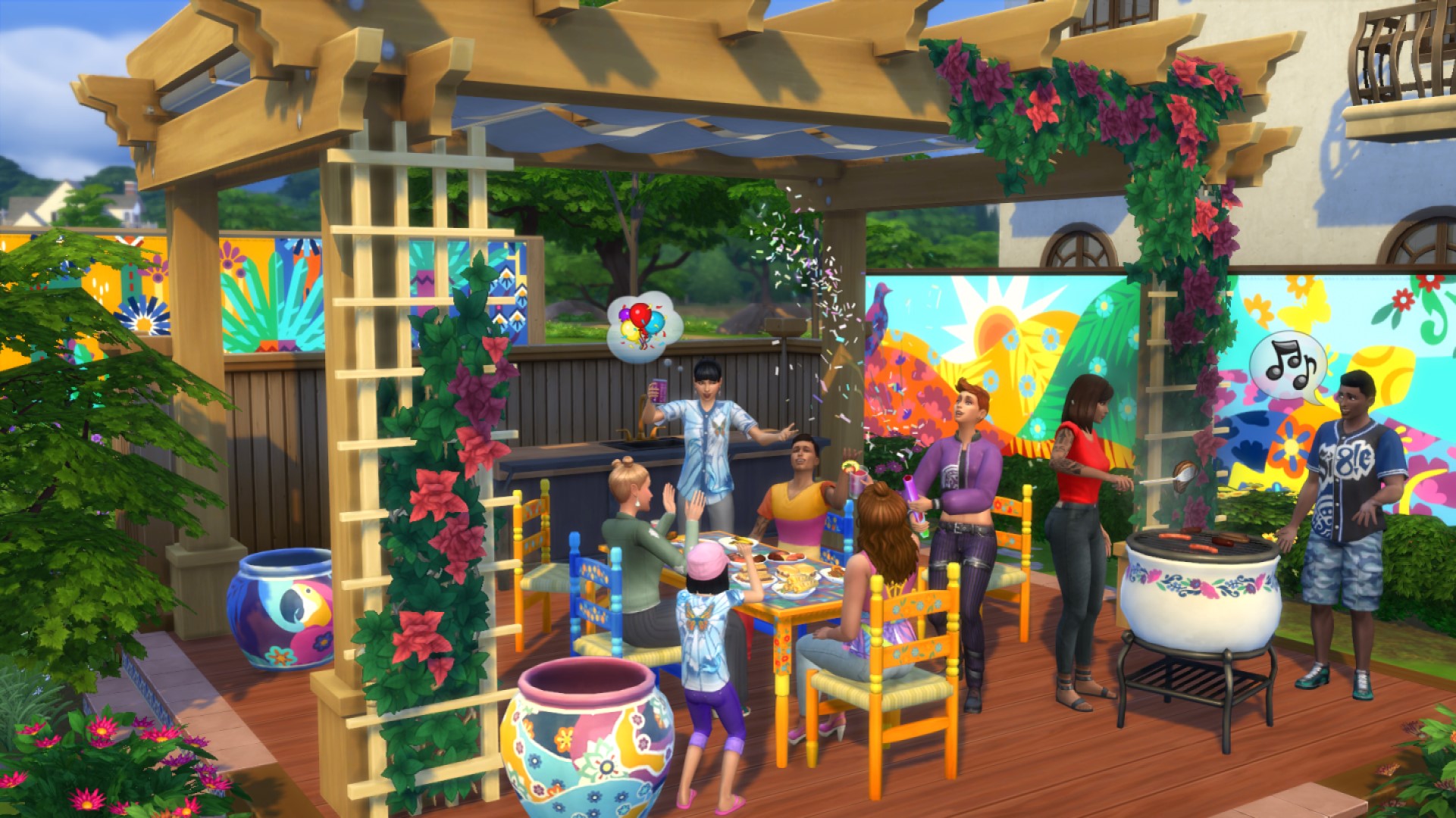 The Sims 4 is celebrating Hispanic heritage month with free content