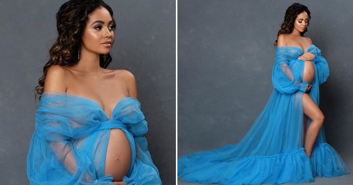 Vanessa Morgan Looks Like a Renaissance Goddess in Her Gorgeous Pregnancy Shoot