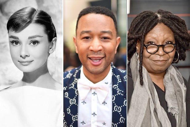 All 16 EGOT Winners, From Audrey Hepburn to Alan Menken (Photos)