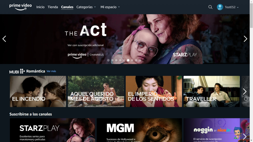 Amazon Prime Video Channels Lands in Spain, Italy, Netherlands