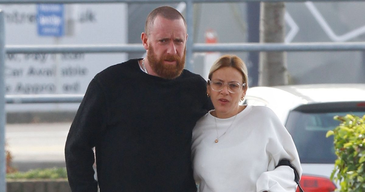 Bradley Wiggins is unrecognisable as he emerges with girlfriend after marriage split