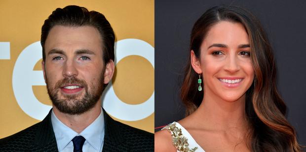 Chris Evans And Aly Raisman Spark Dating Rumors After Their Puppy ‘Play Date’ — See The Adorable Video