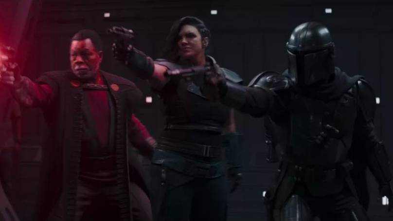 Crew Member Caught On Camera During Scene In The Mandalorian