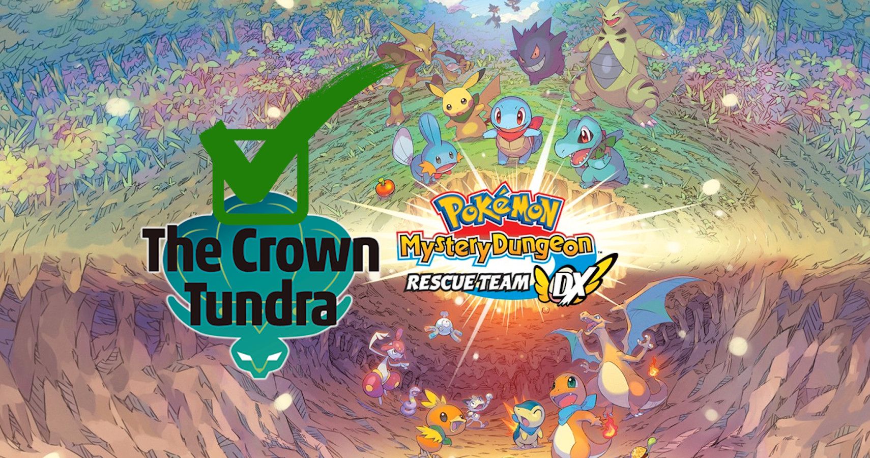 Done With The Crown Tundra? Play Pokemon Mystery Dungeon DX