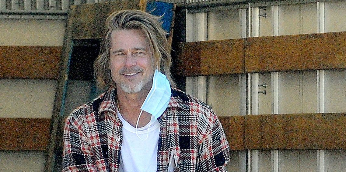 Enjoy This Look at Brad Pitt Volunteering and Delivering Groceries to Families in Need Ahead of Thanksgiving