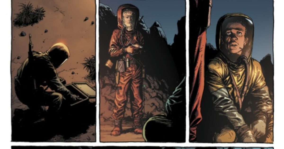 Geoff Johns and Gary Frank’s New Comic, Geiger, From Image in April