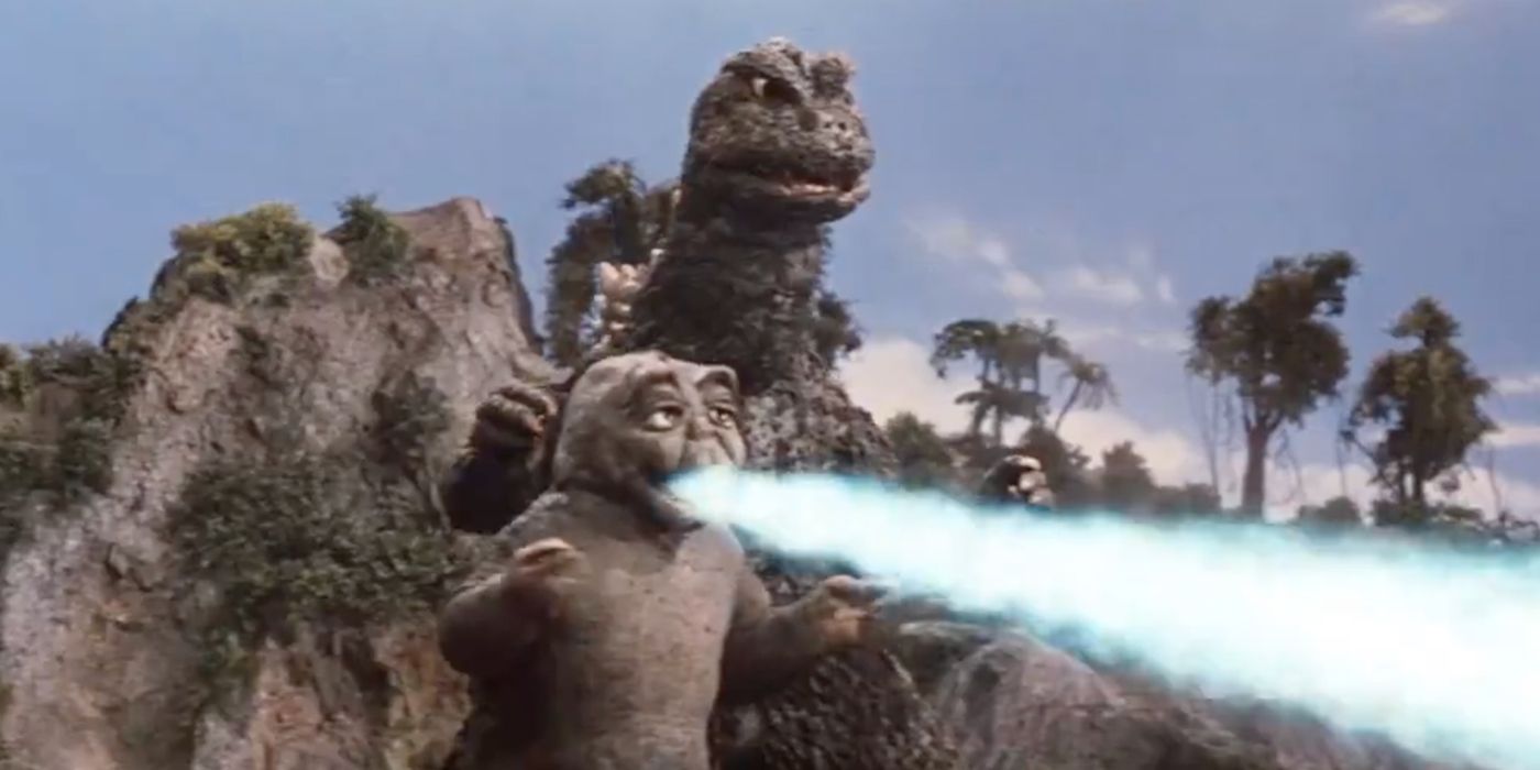 Godzilla Offers Parenting Tips in Hilarious New Video with His Son Minilla