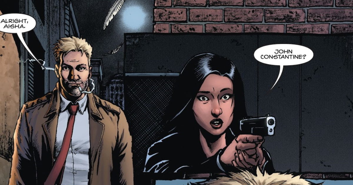 How Come All The Police Have Guns In Hellblazer: Rise And Fall?