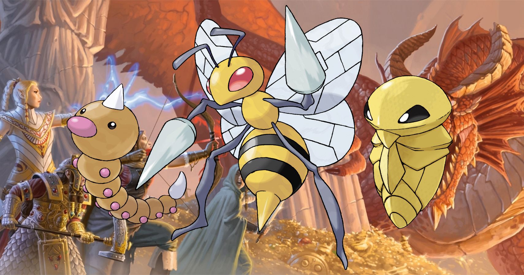 How To Turn The Weedle Line From Pokemon Into D&D Monsters