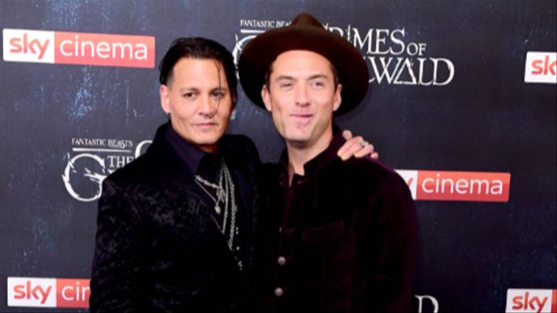 Jude Law Says Johnny Depp’s Departure From Fantastic Beasts Was ‘Unusual’