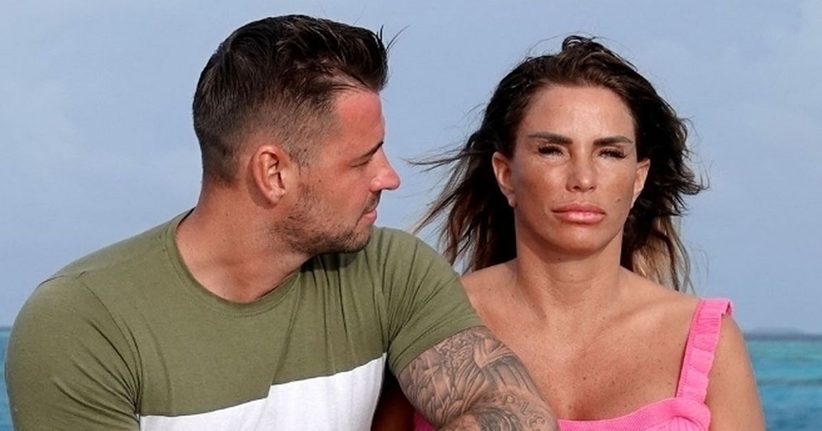 Katie Price swaps saliva with Carl Woods in frisky PDA before jetting home from Maldives