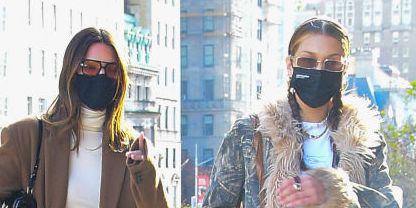 Kendall Jenner and Bella Hadid Have a Gossip Girl Moment at The Metropolitan Museum of Art
