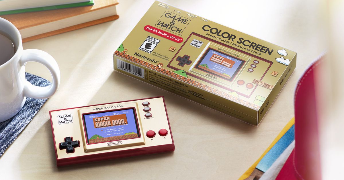 Nintendo’s new Game & Watch handheld proves the company goes its own way