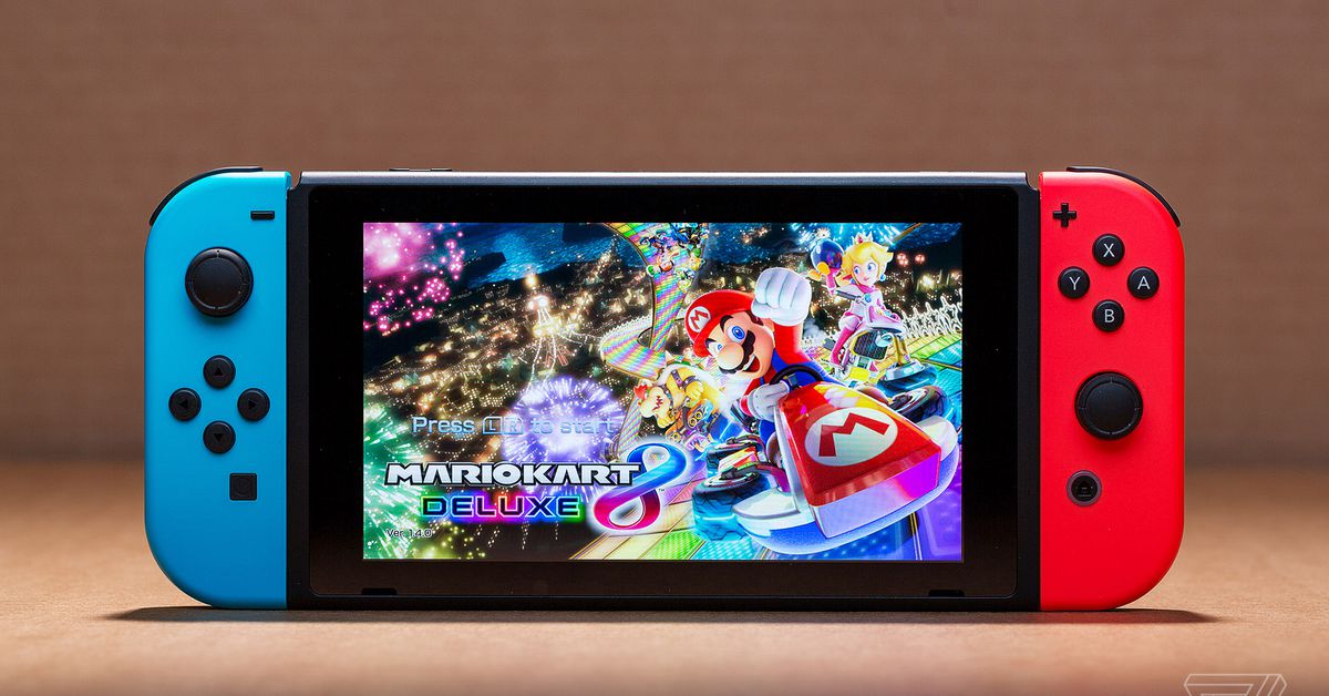Nintendo’s Switch with better battery life includes Mario Kart 8 Deluxe for Black Friday