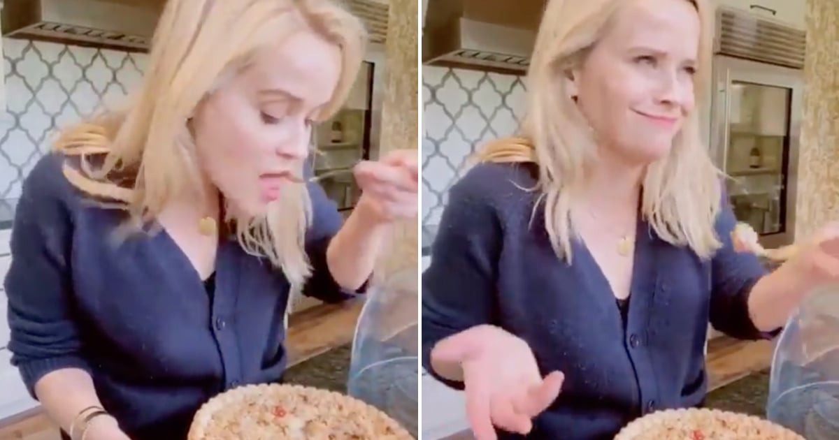 Reese Witherspoon Is All of Us Sneaking Pie Before Dinner: “Nobody’s Gonna Know”