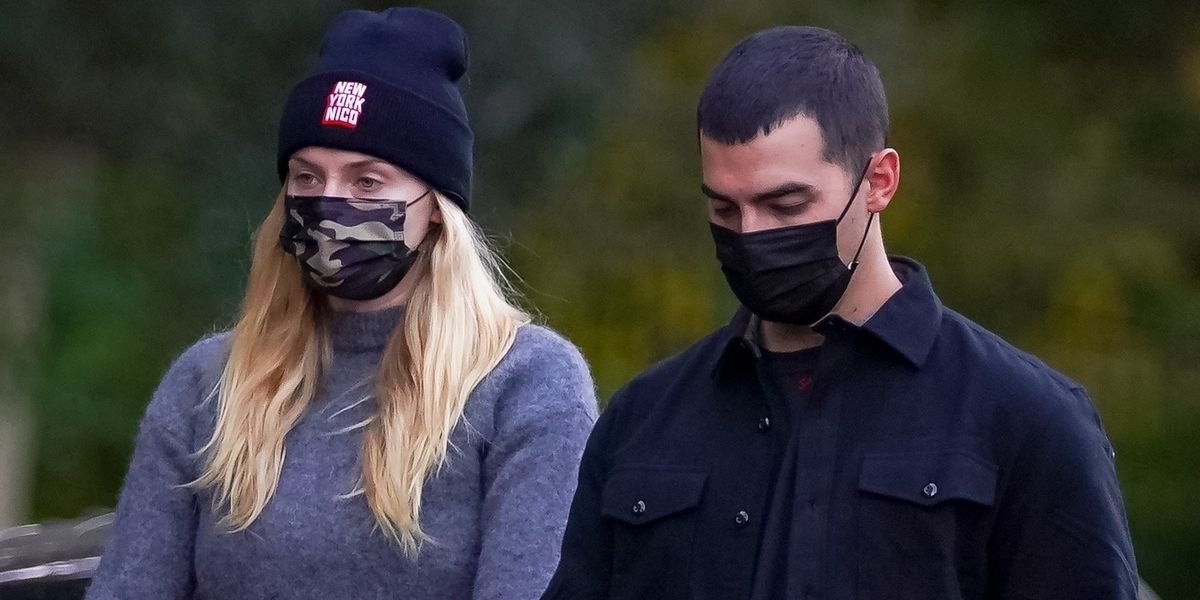 Sophie Turner and Joe Jonas Take Baby Willa for a Thanksgiving Day Stroll