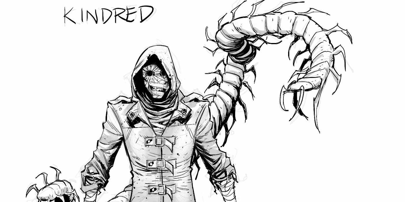 Spider-Man Artist Ryan Ottley Shares Early Kindred Designs