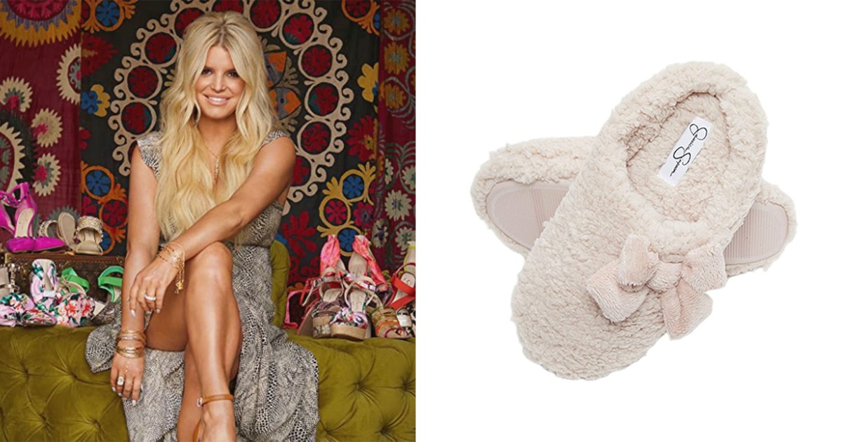 These ‘Marshmallow’ Jessica Simpson House Slippers Are So Plush