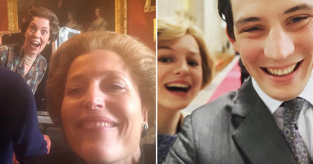 When the Crown Cameras Stopped Rolling, the Season 4 Cast Let Their Silly Sides Show