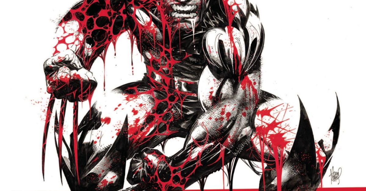 Wolverine Refrains From Killing Baby in Black, White & Blood #1 [XH]