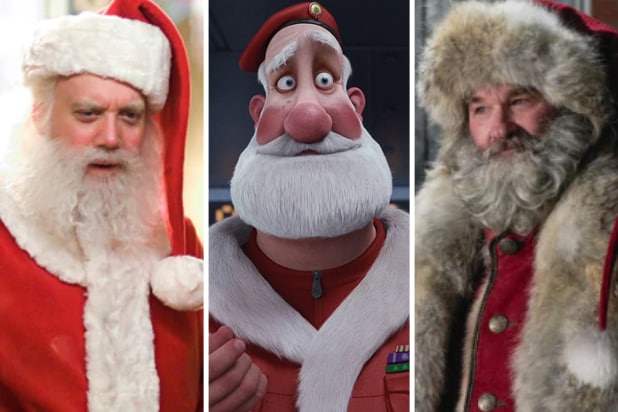 10 Great Movie Santas, from Kurt Russell to Paul Giamatti (Photos)