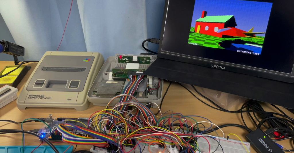 An absolutely wild mod has brought real-time ray tracing to the SNES