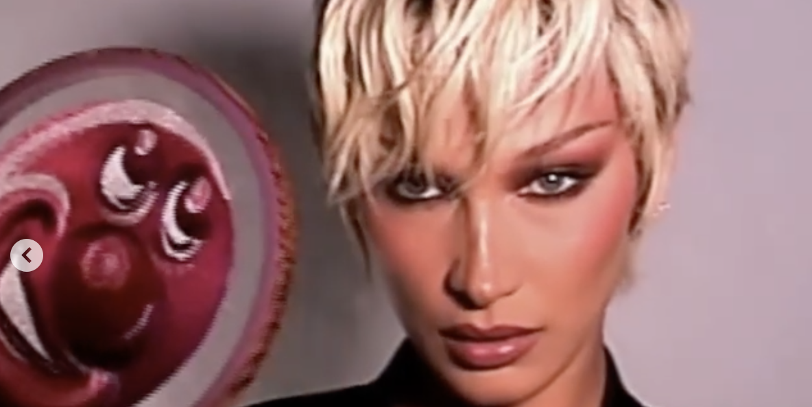 Bella Hadid Updates Her Look with a Platinum-Blonde Pixie Cut